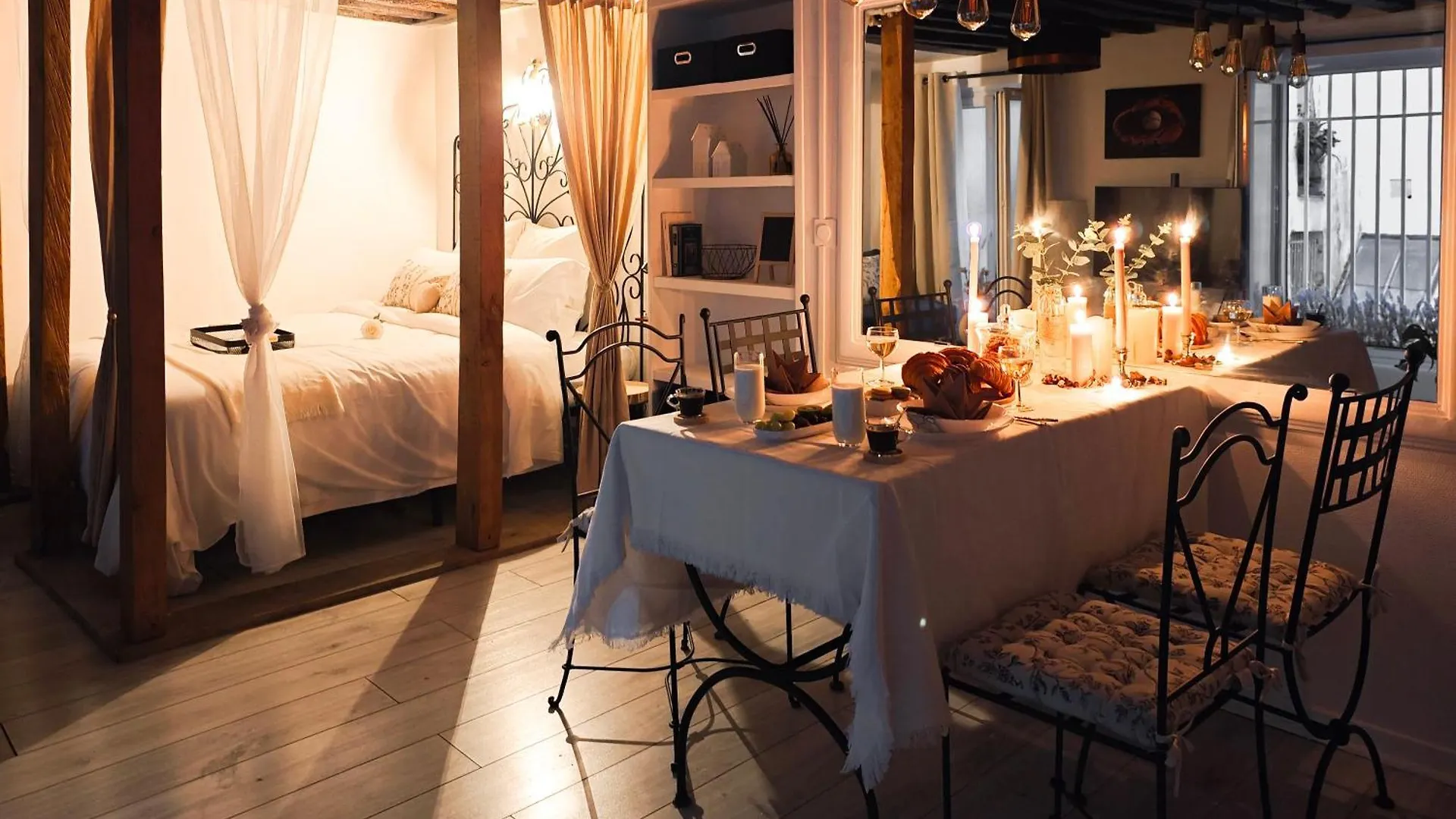 Rustic Charm&dreamhome 40m2 In The Heart Of Paris, Near Pompidou And Notre-dame, Subway 4,8,9 Honeymoon Favourite アパート *