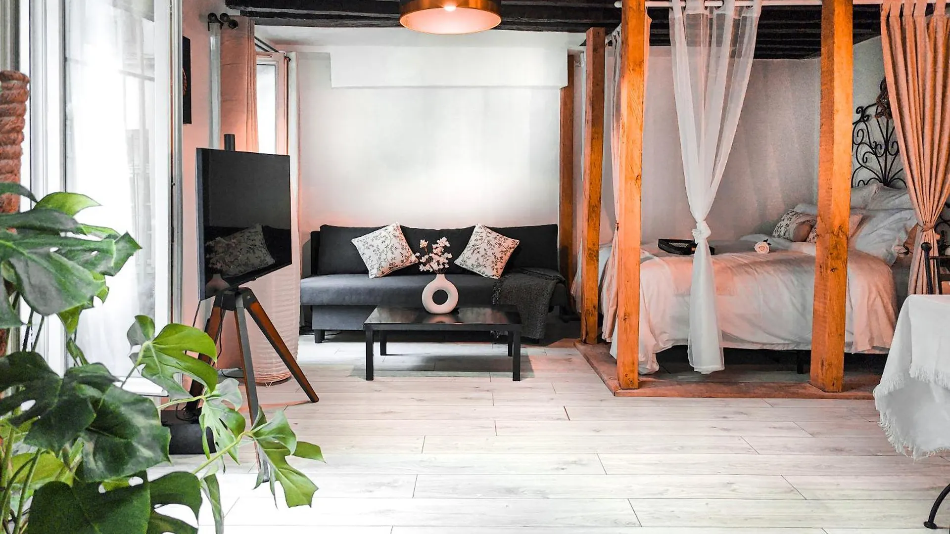 Rustic Charm&dreamhome 40m2 In The Heart Of Paris, Near Pompidou And Notre-dame, Subway 4,8,9 Honeymoon Favourite アパート